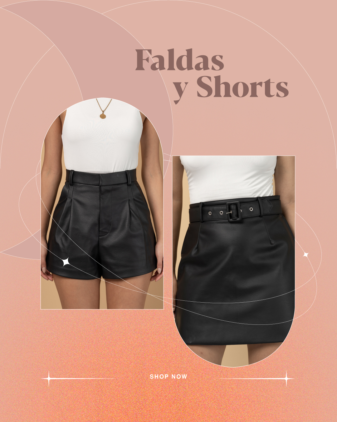 Faldas y shorts