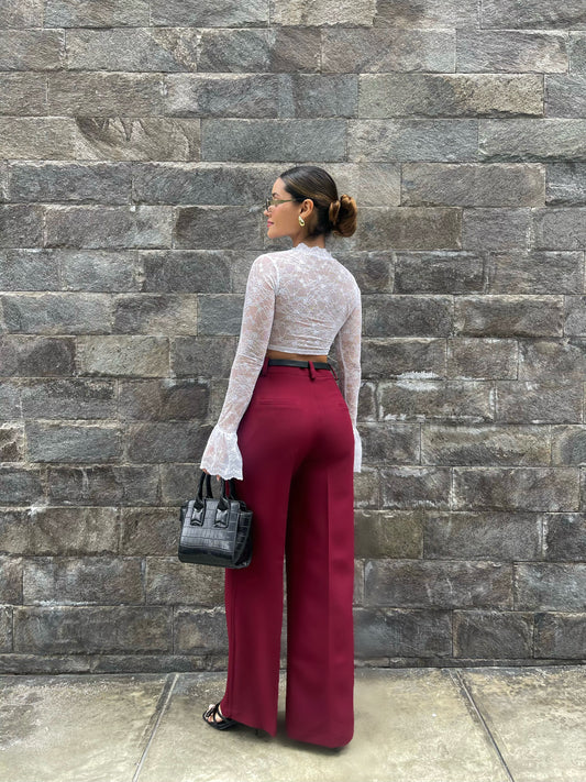 PANTALON SASTRE PETIT BORGOÑA