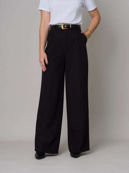 PANTALÓN SASTRE NEGRO