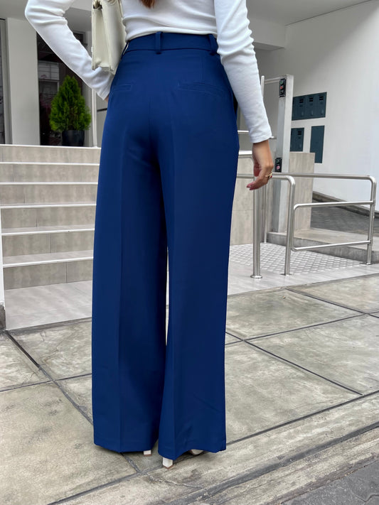 PANTALON SASTRE REGULAR AZUL NAVY