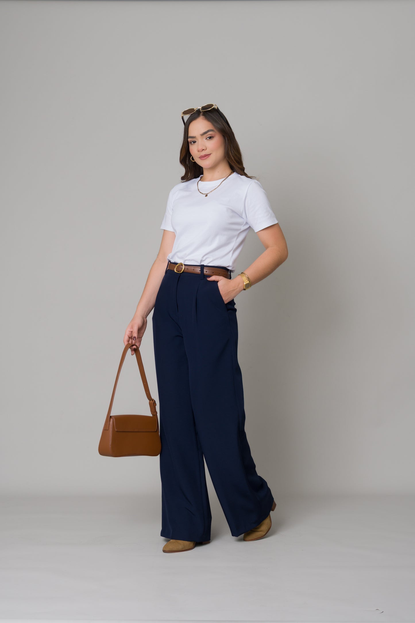 PANTALÓN SASTRE AZUL NOCHE