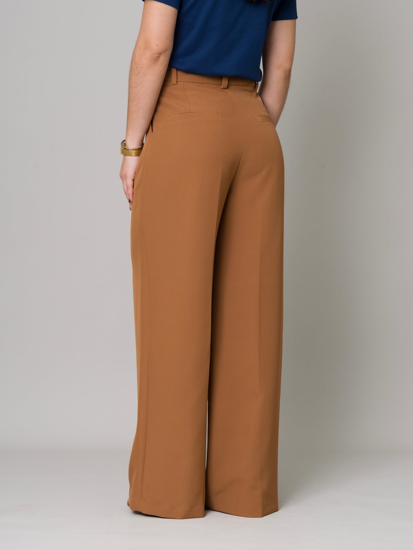 PANTALÓN SASTRE CAMEL