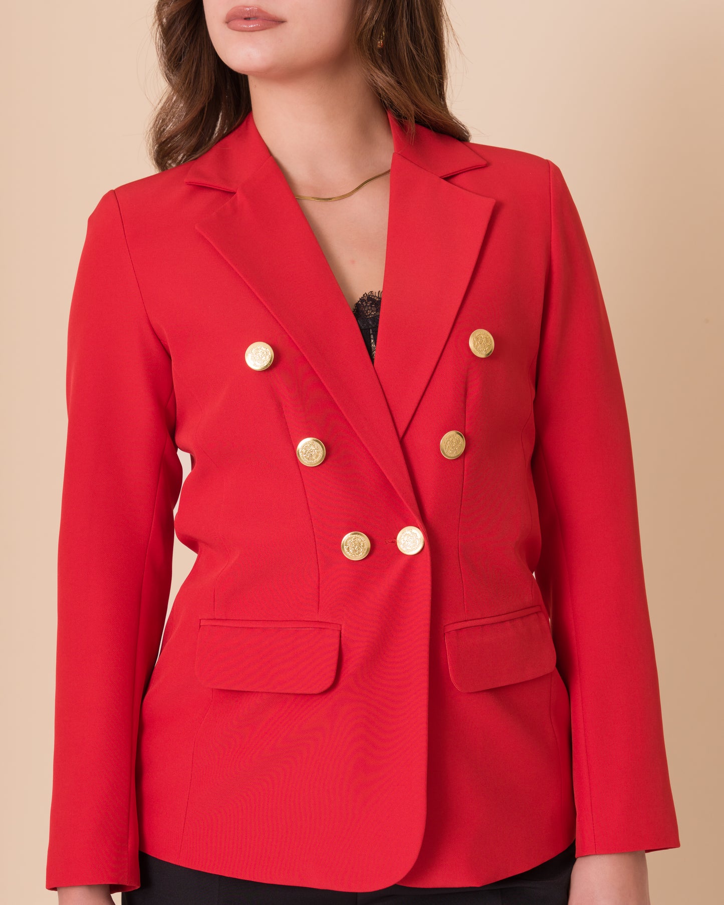 BLAZER CAYETANA ROJO