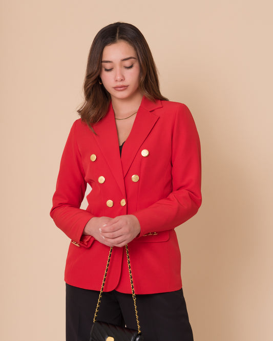 BLAZER CAYETANA ROJO