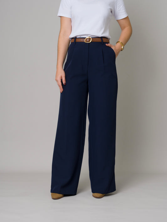 PANTALÓN SASTRE AZUL NOCHE