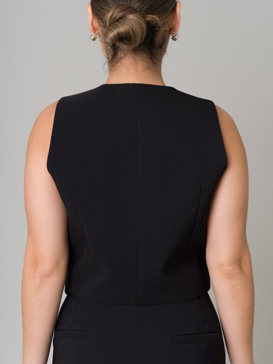 CHALECO DAPHNE NEGRO