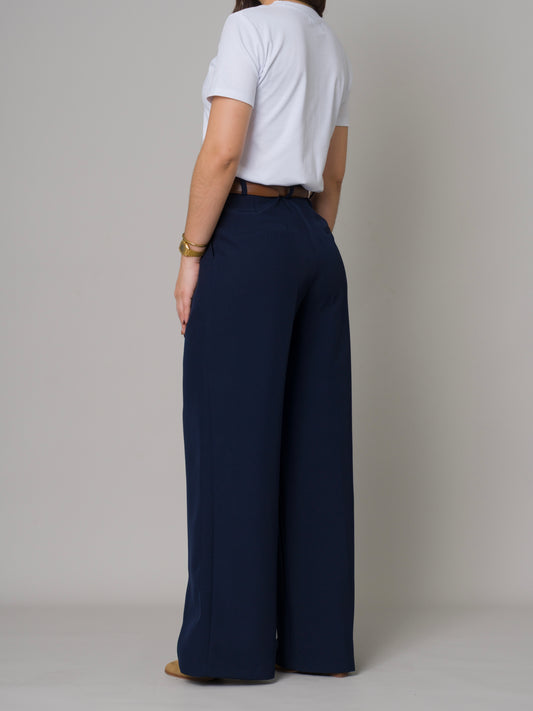 PANTALÓN SASTRE AZUL NOCHE