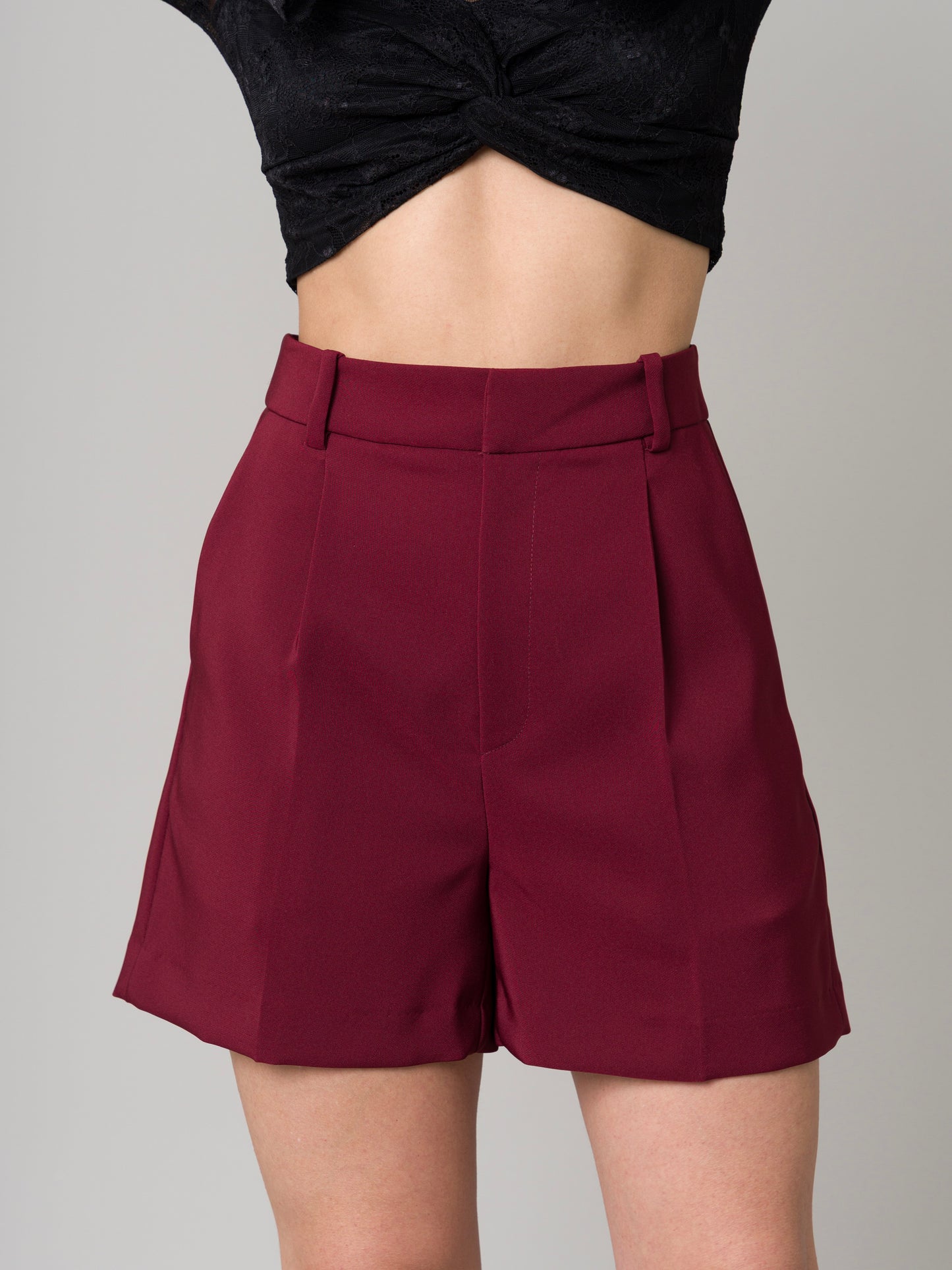 SHORT SASTRE BORGOÑA