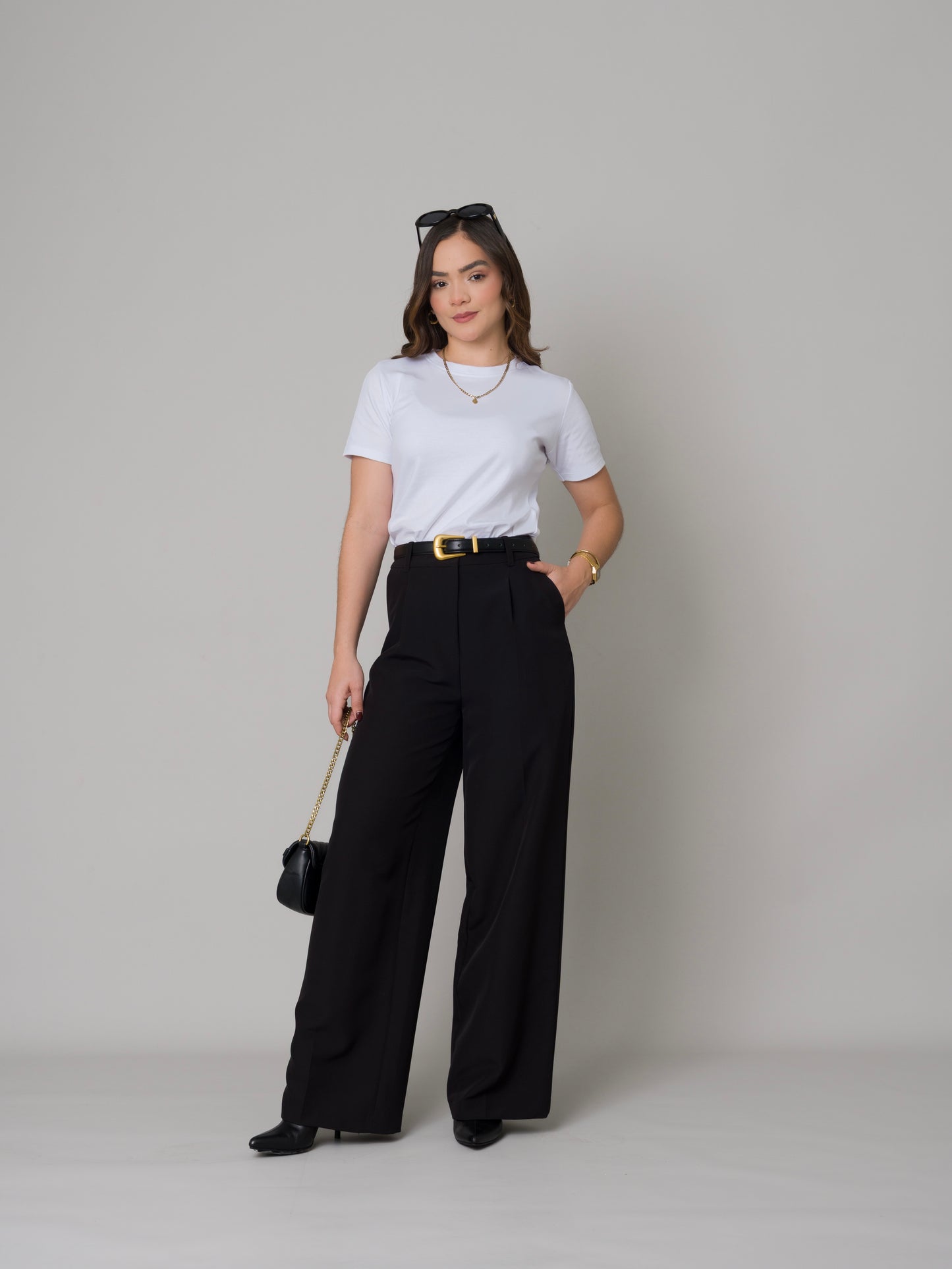 PANTALÓN SASTRE NEGRO