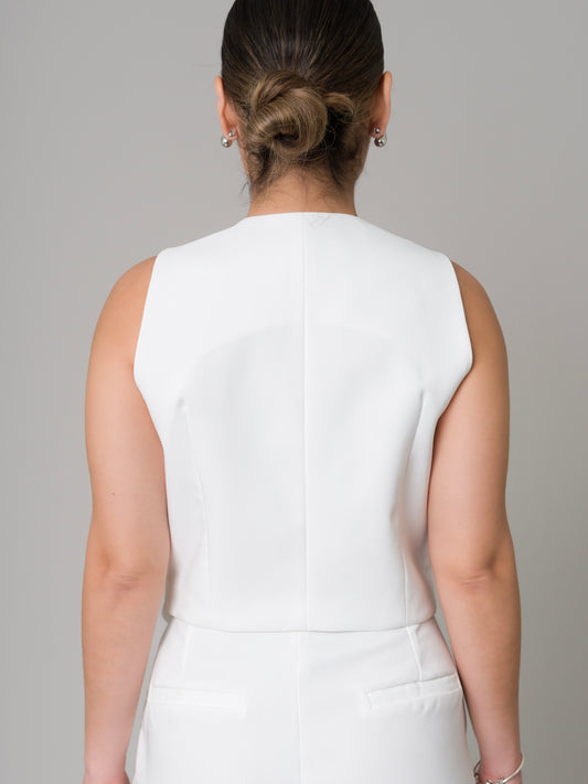 CHALECO DAPHNE PERLA