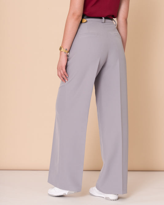 PANTALÓN SASTRE GRIS